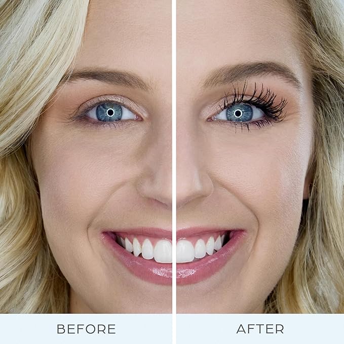 PÜR Beauty Bio Charged Plant-Powered Volumizing Mascara - Waterproof, Lightweight & Long-Lasting Vegan Lash Mascara for Volume & Length - Strengthen & Amplify the Look of Lashes – Natural & BPA Free
