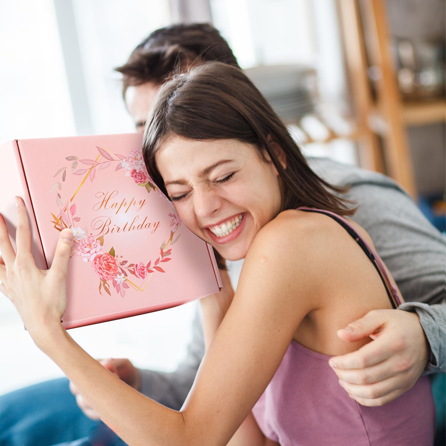 Birthday Gifts for Women,Unique Happy Birthday Gift for Her, Relaxation Spa Bath Birthday Gift Baskets for Female,Gifts Ideas Box Set for Mom Sister Friends Wife Aunt