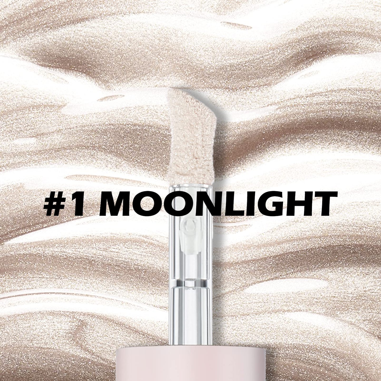Erinde 2 Colors Liquid Highlighter and Blush Set, Natural Matte Face Blush, Natural Glossy Liquid Illuminator for Face and Body,