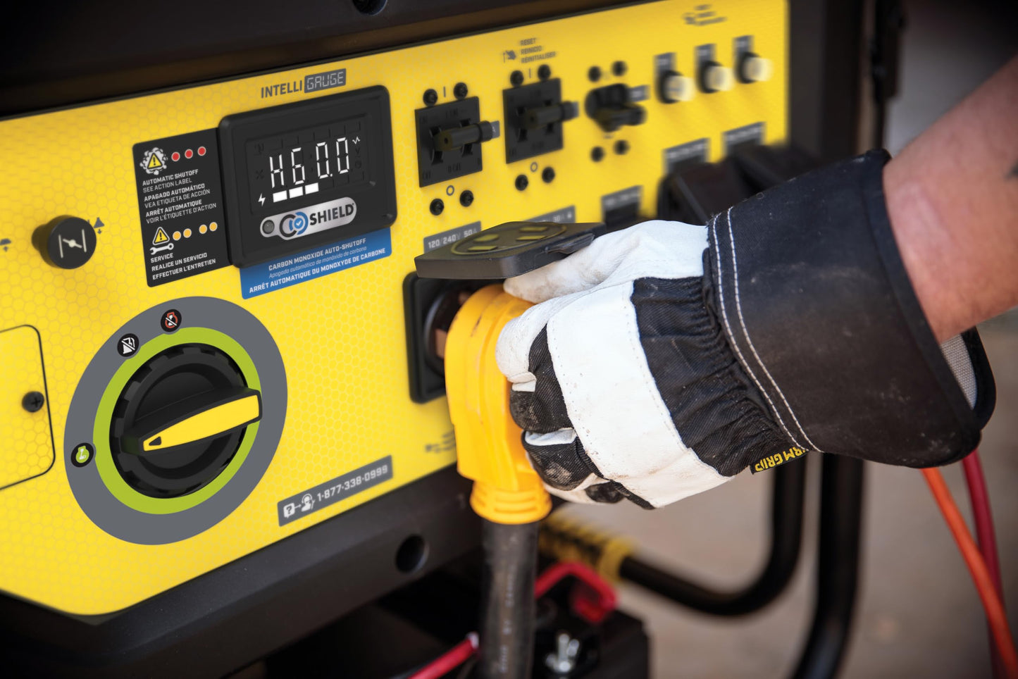 Champion Power Equipment 16,875-Watt Electric Start Home Backup Portable Generator with Free 3-Year Warranty
