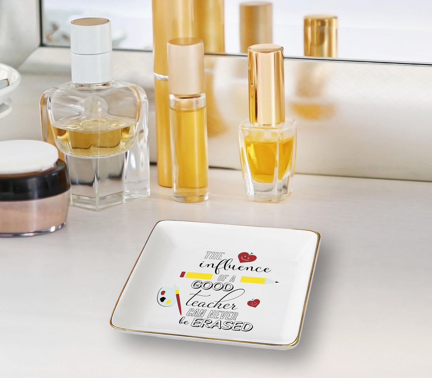 Topthink The influence of A Good Teacher Can Never Be Erased-Teachers Appreciation Week Gifts - Thanksgiving Birthday Christmas