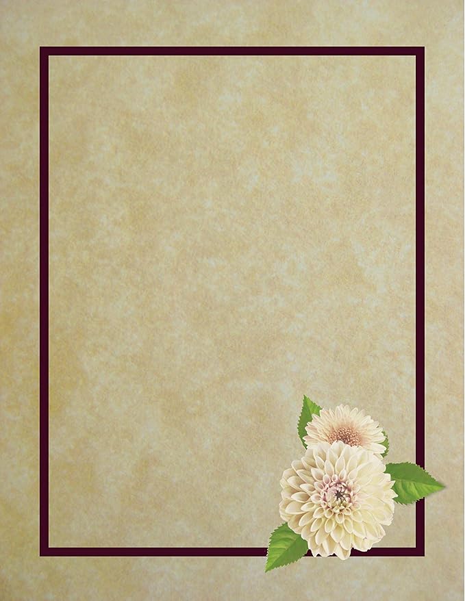 600 Old Age Parchment 60# Text (=24# Bond) Paper Sheets - 8.5 X 11 Inches Standard Letter|Flyer Size - 60 Pound is Not Card Weight - Vintage Colored Old Parchment Semblance