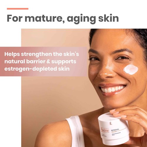 Avène RetrinAL Ceramide Lipid-Replenishing Balm - Bakuchiol, Niacinamide, Ceramide Complex - Nourishes Skin & Helps Reduce Visible Wrinkles - 1.3 Fl Oz