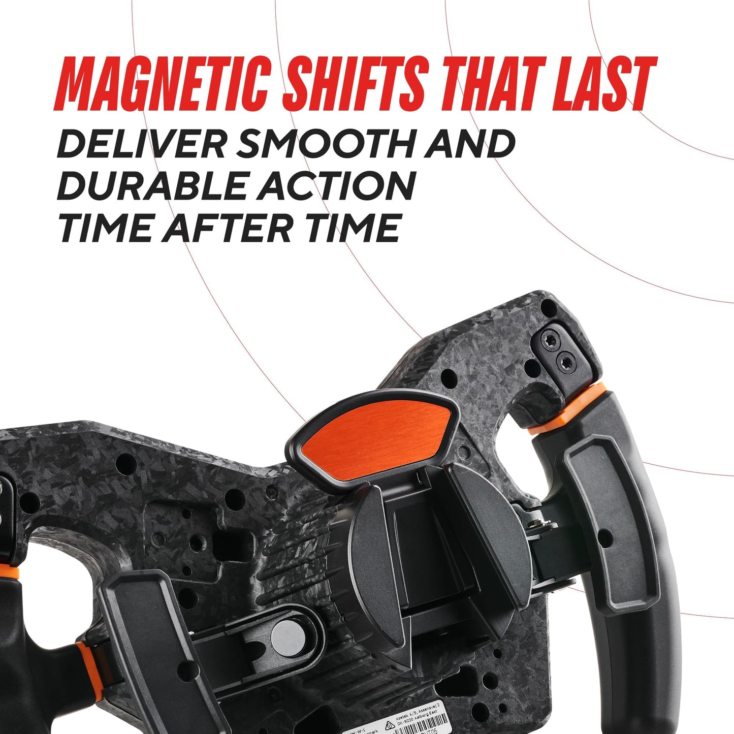 ASETEK La Prima Formula Gaming Steering Wheel | Premium Steering Wheel Gaming for PC | High Precision & Customizable Controls