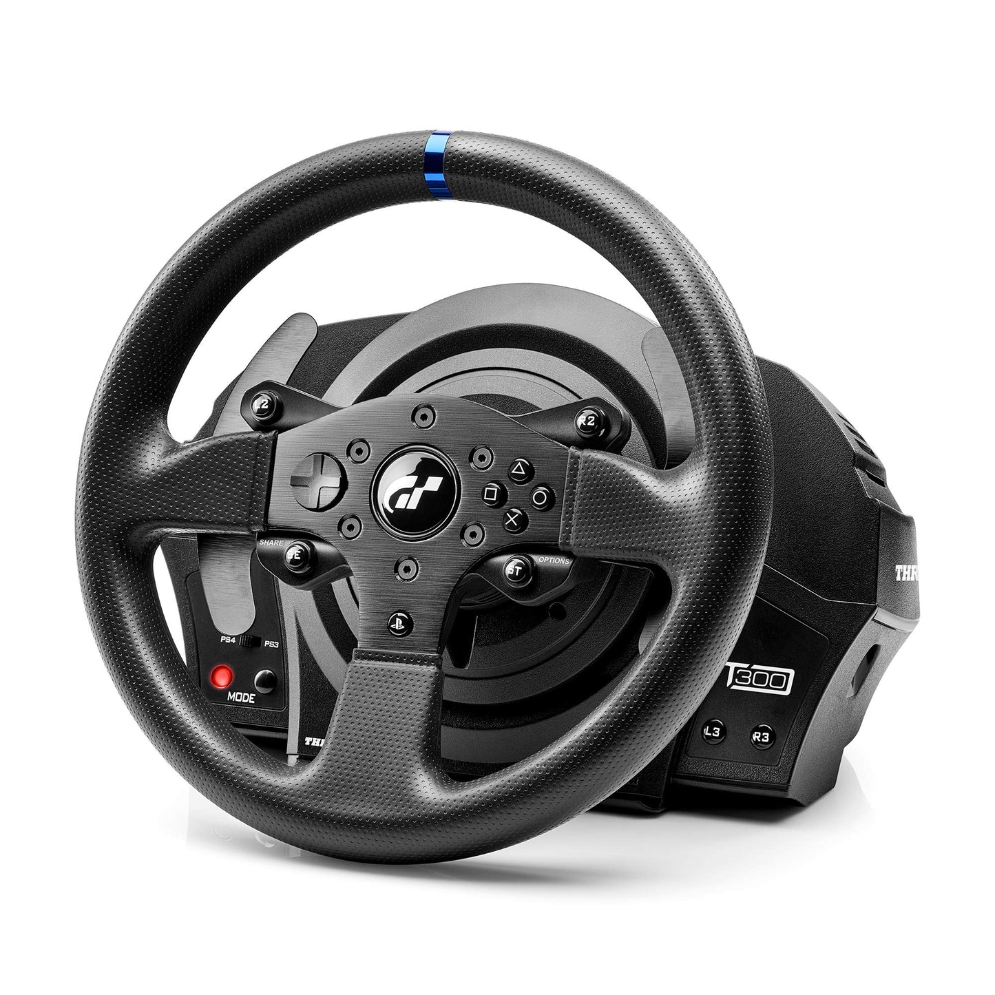 Thrustmaster T300RS GT Steering Wheel Set – Premium Force Feedback Sim Racing Wheel & Pedals for PS5, PS4 & PC | Realistic Driving Simulator for Sim Racing