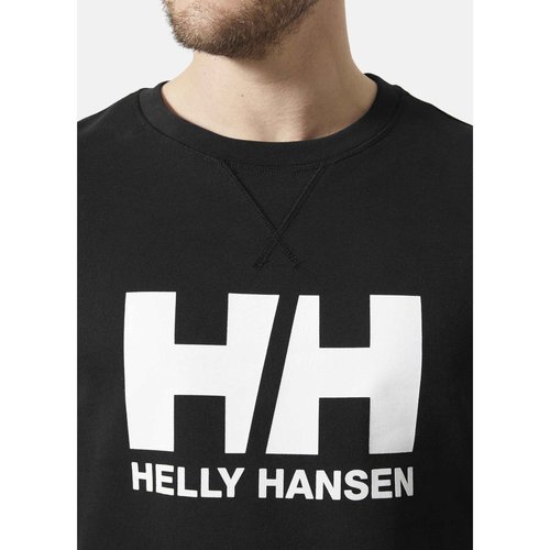 Helly-Hansen Men's HH Logo Crew Sweatershirt, 990 Black