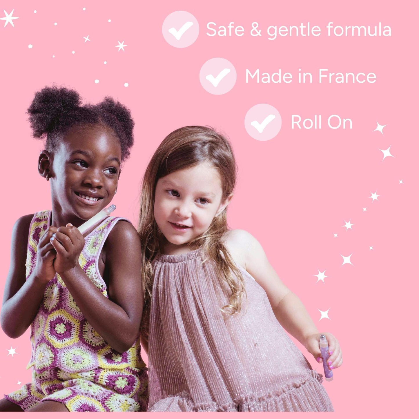 MISS NELLA Kids - Sweet Like Me Roll On Perfume for Children with Delightfully Fresh Fragrances | Safe and Natural Boys and Girls Perfume Oil with Easy Roll-On Applicator | 10ML
