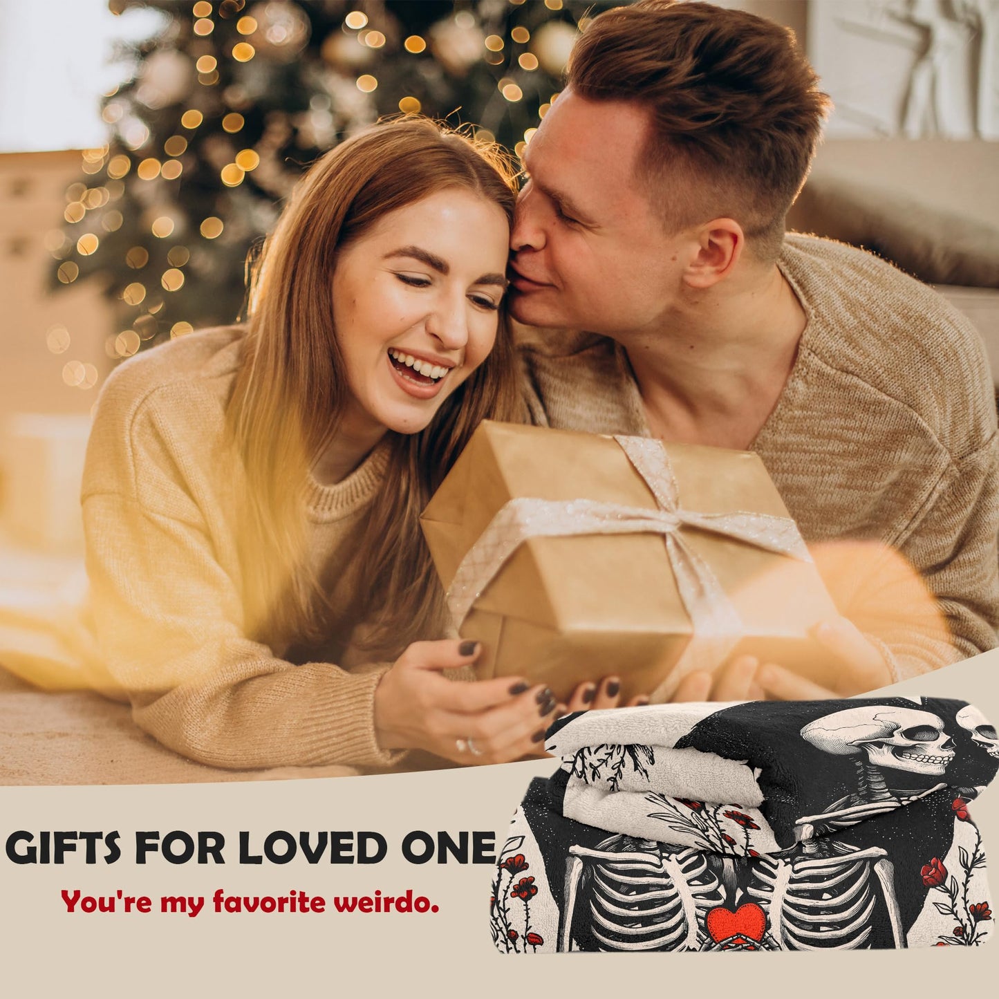Henazin Gifts for Her/Him, Gifts for Couples Blankets 60"X50", Birthday Gift for Boyfriend Girlfriend, Anniversary Wedding Gift for Couple Wife Husband, Romantic I Love You Gifts for Her/Him