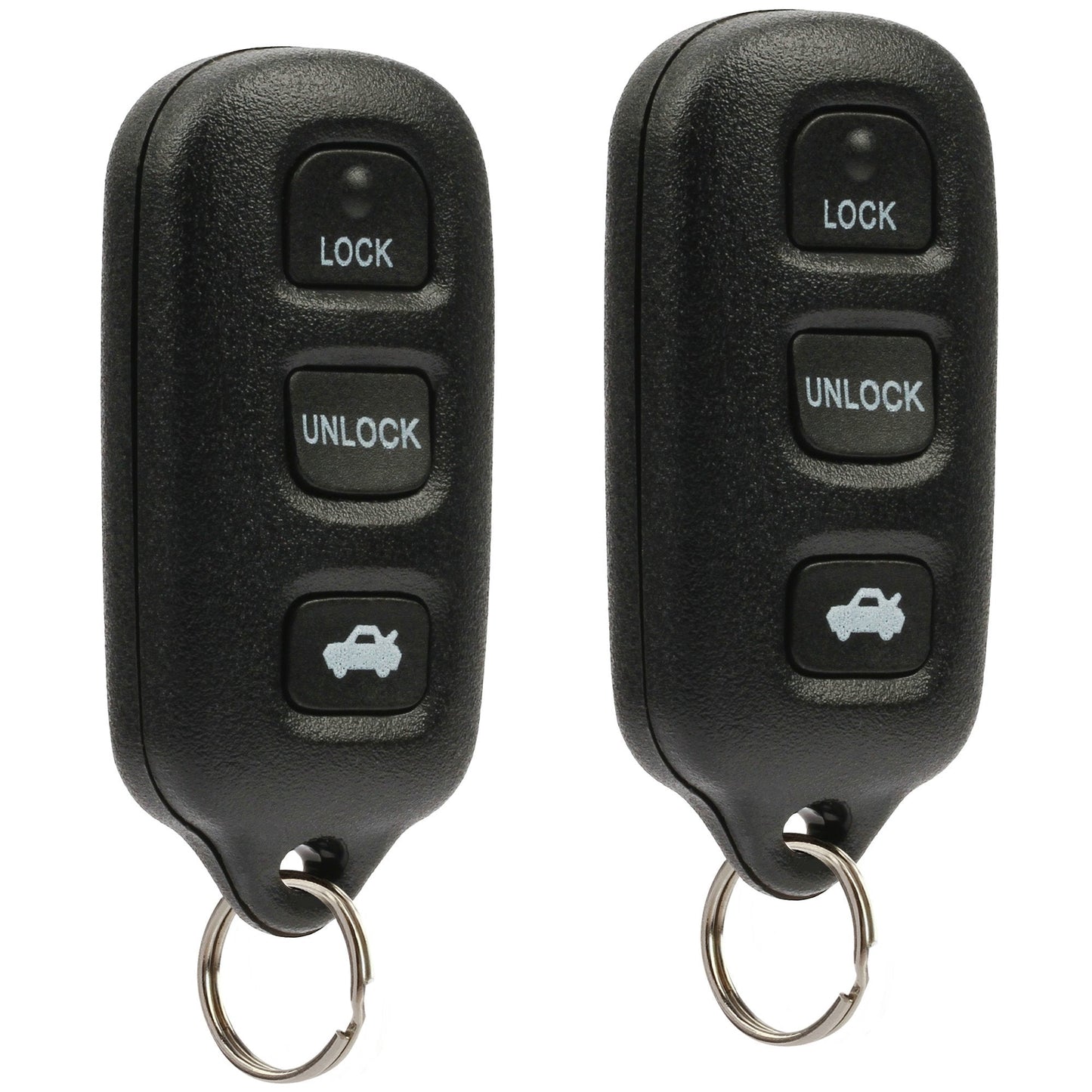 Key Fob Keyless Entry Remote Fits Toyota Camry Sienna Matrix Corolla Solara/Pontiac Vibe (Gq43Vt14T W/Panic), Set Of 2