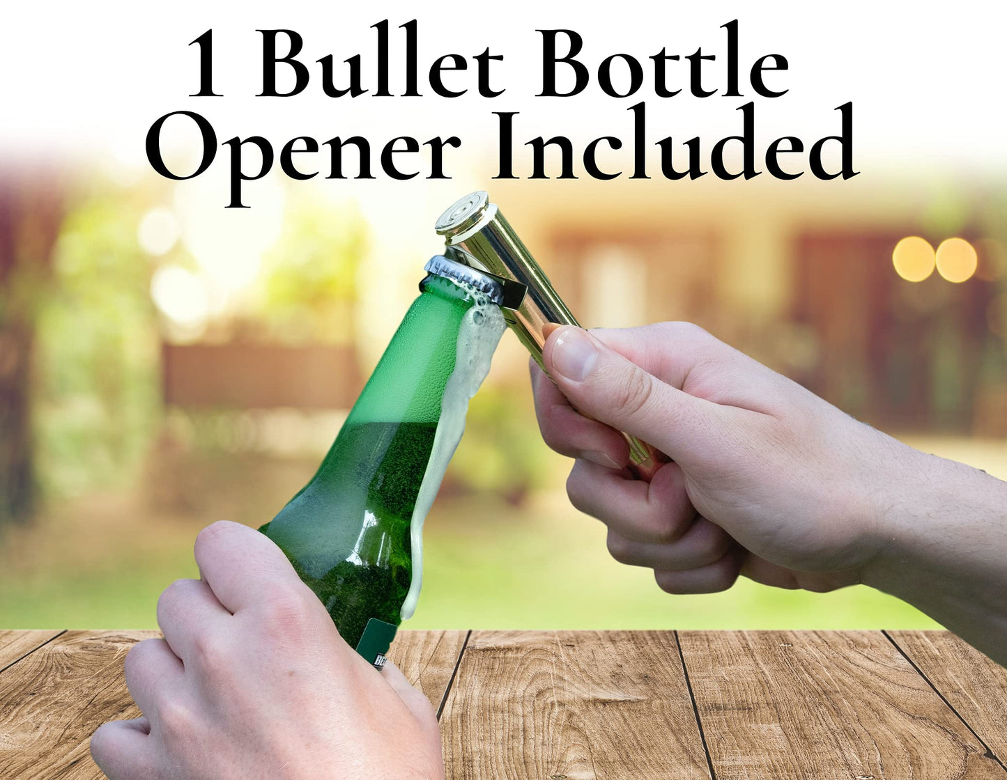 Anniversary for Boyfriend - "To my Boyfriend" 50 Cal Bottle Opener I Birthday Gifts for Boyfriend I Unique 6 Month / 1 Year Anniversary for Boyfriend I Cute Boyfriend Gifts from Girlfriend