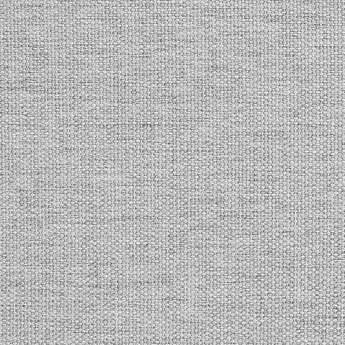 AAAAAcessories D-Shaped Chair Cushions, 2" Thick Dining Chair Pads with Ties and Removable, Machine-Washable Cover, 17" x 16", Light Gray
