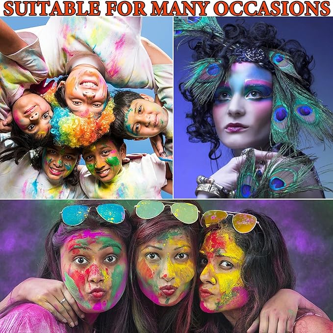 42 Colors Bruise Wheel for Special Effects,Halloween Face Body Paint SFX Makeup,Light Green Witch Zombie Gamora Face Body Paint Oil Based Cosplay Theatrical Halloween Makeup Kit