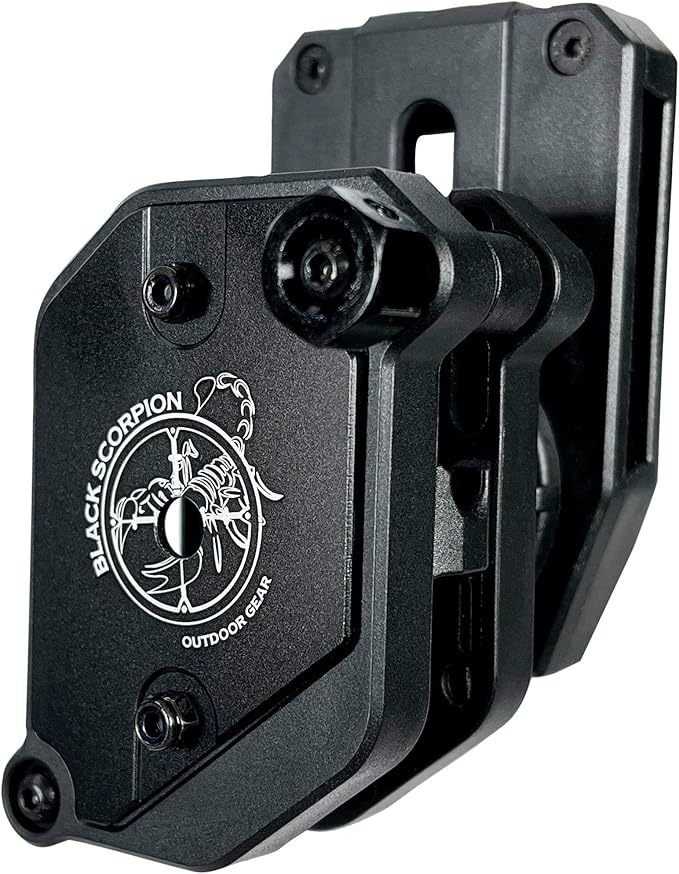 Black Scorpion Gear Ambidextrous Single/Double Stack Competition Magazine Pouch