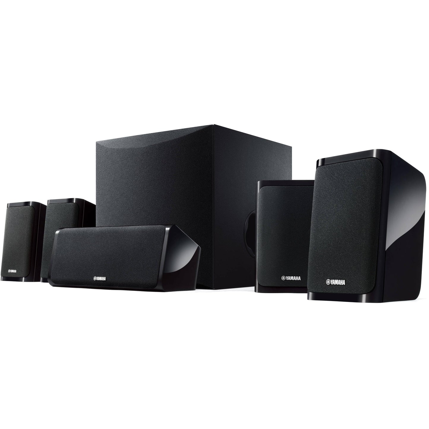 Yamaha Audio YHT-4950U 4K Ultra HD 5.1-Channel Home Theater System with AV Receiver, 8" 50W RMS Powered Subwoofer Speakers True Surround Sound and Bluetooth Streaming Bundle with Accessories