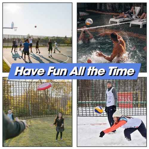 Amazgolf 15 X 20ft Soccer Backstop Net for Soccer Goal, High Impact Sports Practice Barrier Netting, Nylon Soccer Ball Hitting Netting (15 X 20ft)
