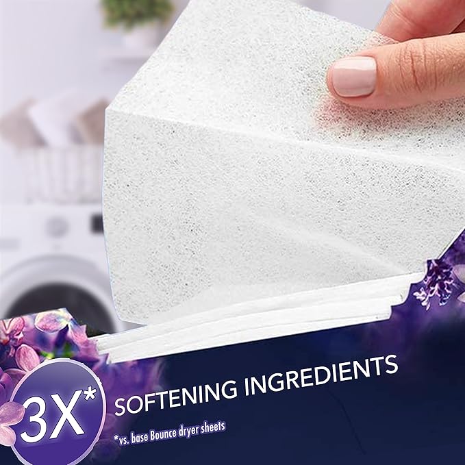 Downy CALM, Mega Dryer Sheets, Laundry Fabric Softener, Lavender and Vanilla Bean, 180 Count
