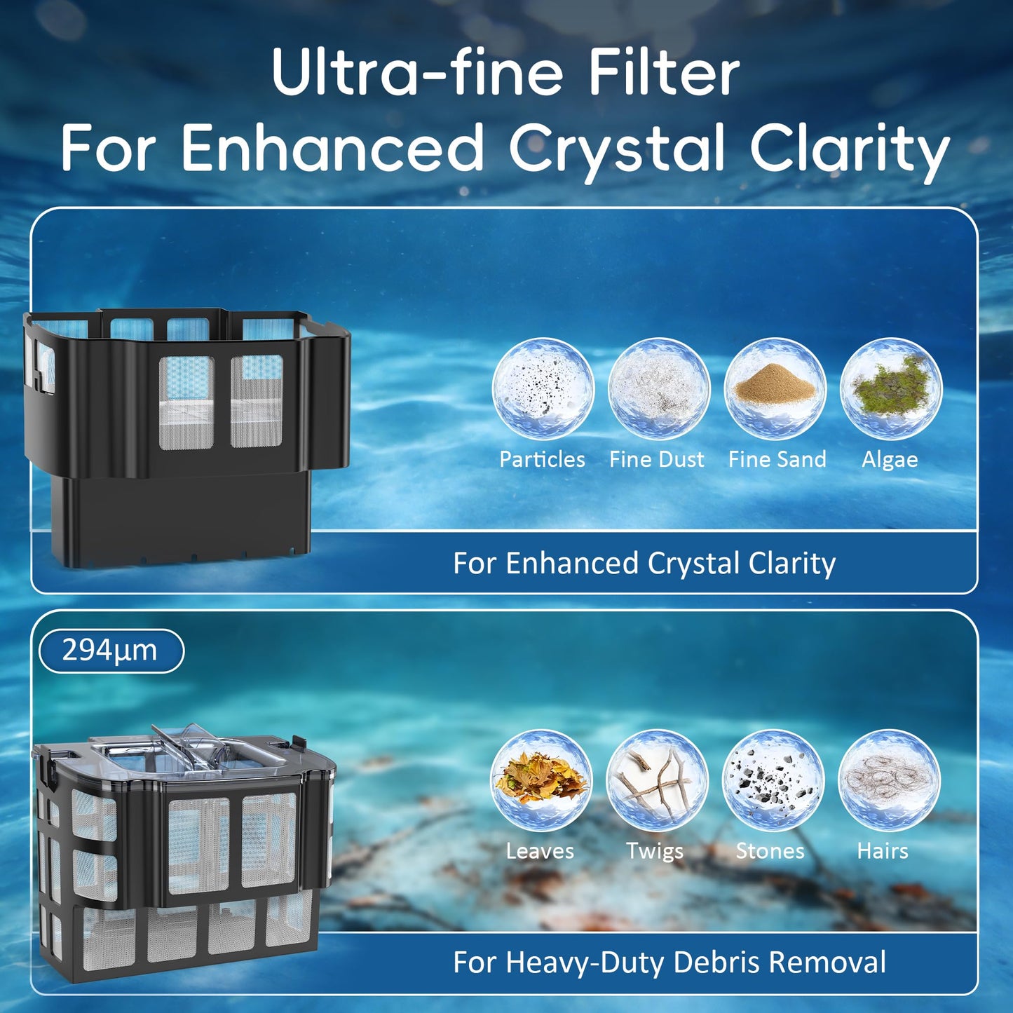 (2026 New) 240-Min Cordless Robotic Pool Cleaner, Wall-Climbing, 2 Brushes&Motors, Enhanced Waterline Care, Smart Wavepath Navigation, Pool Robot for Inground Pools up to 3,230 Sq.ft