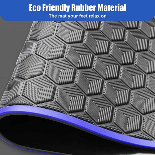 EZGO TXT Golf Cart Floor Mat, Upgraded Non-Slip Improved Full Coverage Liner Mats Unique with 8mm Thickness Rubber, Fits for EZGO TXT (1994+), EX1 (2020), Valor, Cushman Workhorse & Express S4