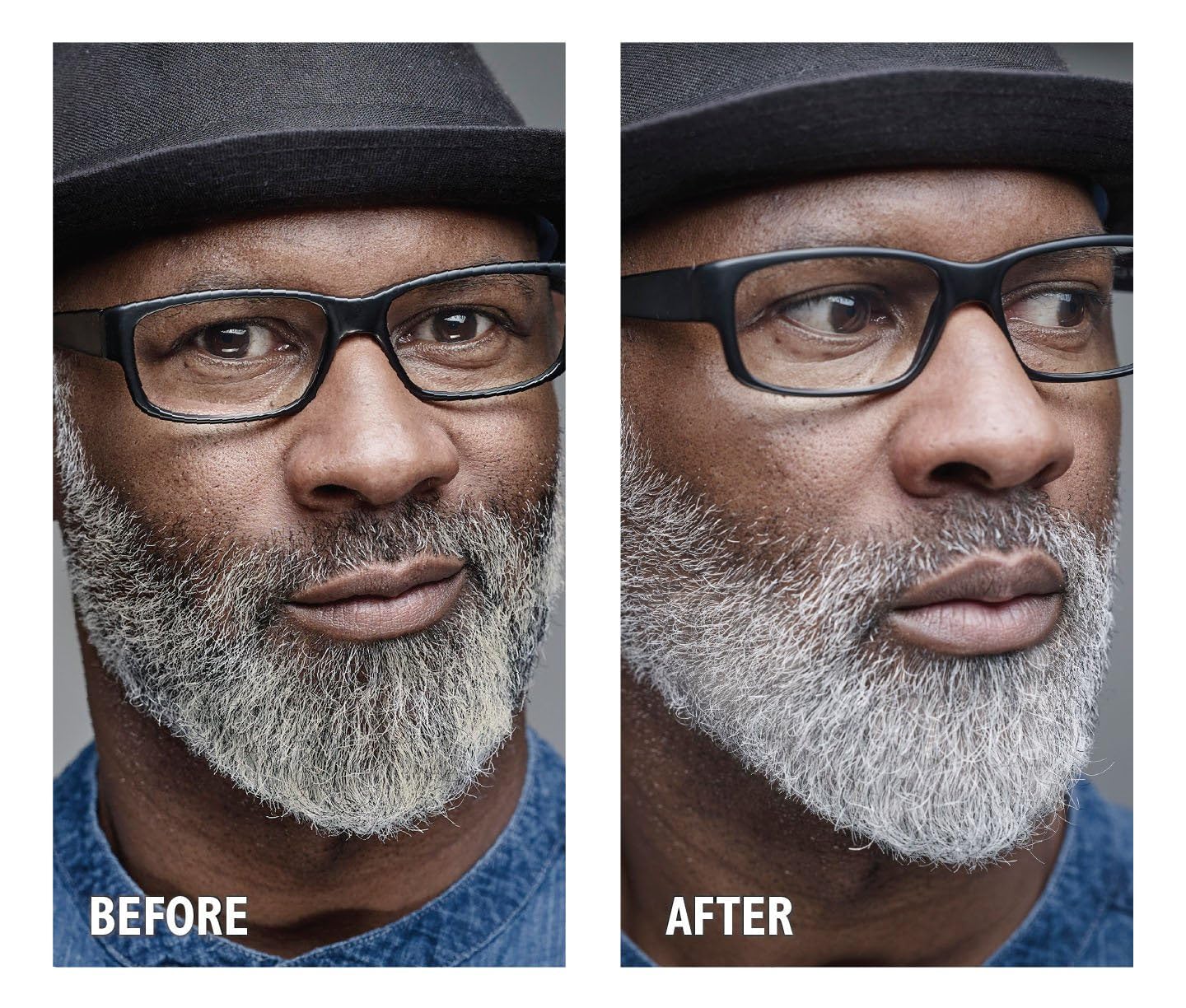 Godefroy Silver Fox Gray Enhancing Beard Brightener For All Hair Types, Leave-In Conditioner Moisturizing Treatment for Gray & Silver Hair Non-Greasy Lightweight for Men’s Beard & Scalp 3 OZ