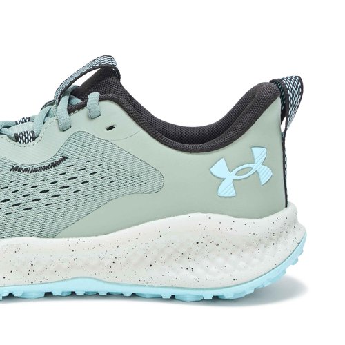 Under Armour Women's Charged Maven Trail, (348) Silica Green/Hydro Green/Stream, 8.5, US