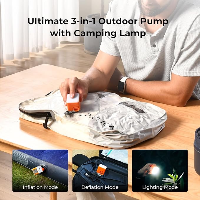 Travel Vacuum Bags with Pump, 25L Large Capacity Vacuum Bags for Travel, IPX7 Waterproof, Open Zipper, Reusable Space Saver Compression Bags for Luggage, Backpack, Suitcase, Home Storage
