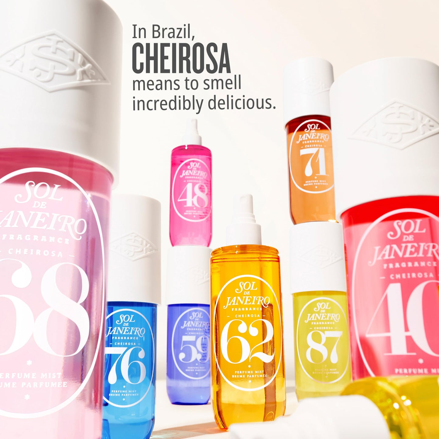 Sol de Janeiro Cheirosa 62 Hair & Body Fragrance Mist Travel Size 90mL/3.0 fl oz.