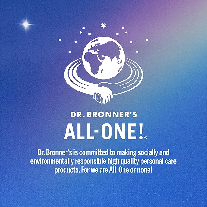 Dr. Bronner's Magic Soap - Pure-Castile Liquid Soap (Lavender, 32 ounce, 2-Pack) -Regenerative Organic Certified Oils, 18-in-1 Uses: Body, Hair, Laundry, Pets & Dishes, Concentrated, Vegan, Non-GMO