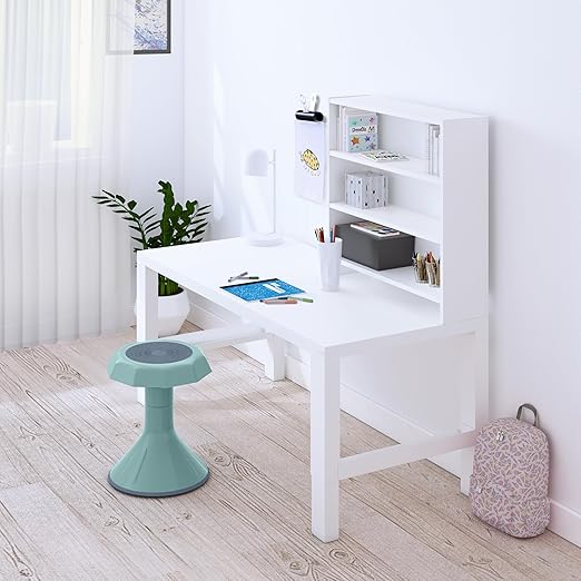 ECR4Kids ACE Active Core Engagement Wobble Stool, 15-Inch Seat Height, Flexible Seating, Seafoam