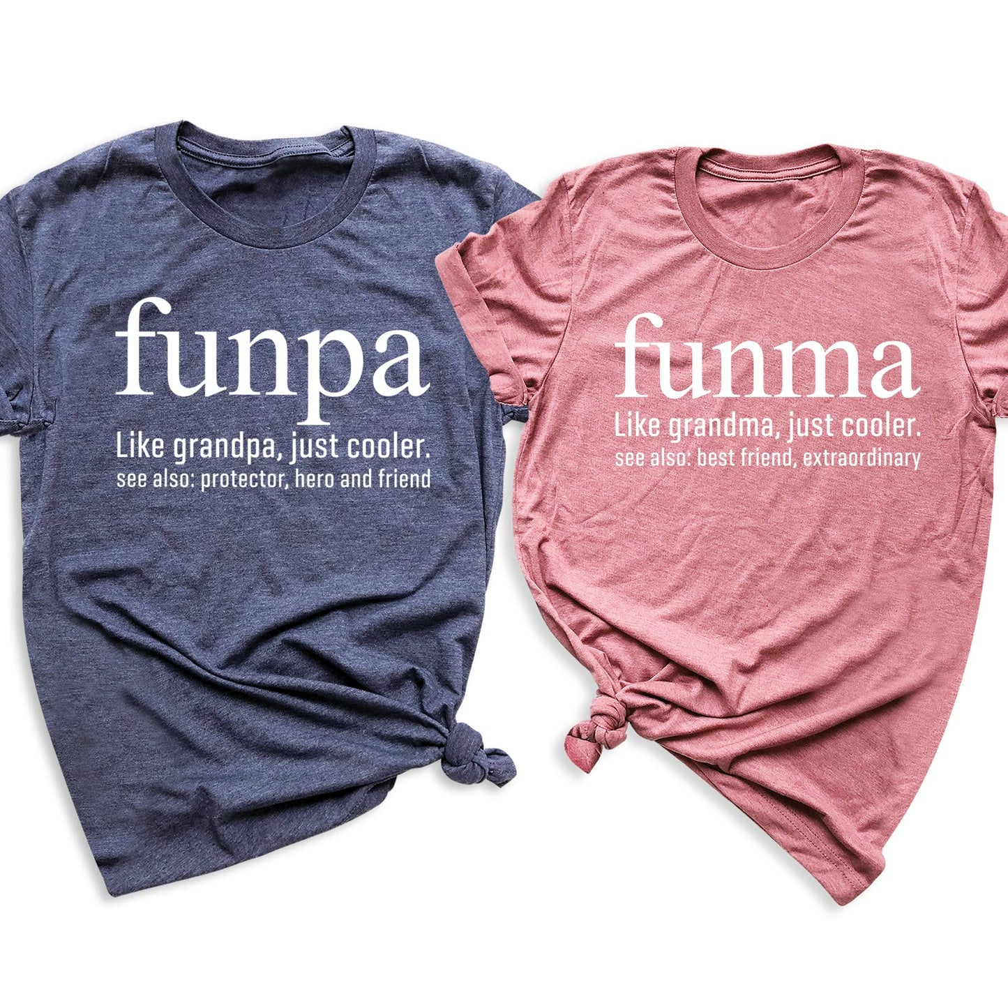 Funma Funpa Shirt, Funny Grandma Grandpa Shirt, Custom Grandparent Gift, Nana Papa Birthday Shirt, Grandmother Grandfather Matching Shirt, Mother's Day Father's Day Gift