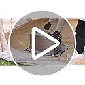 Hot Tent Wood Stove, Portable Camping Wood Burning Stove with 8 Stainless Chimney Pipes, Folding Wood Stove for Tent, Outd...