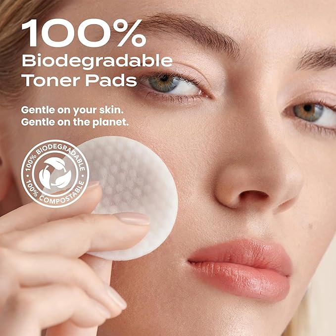 Body Restore Bakuchiol Toner Pads – Christmas Stocking Stuffers, White Elephant, Korean Skin Care, Face Wipe with Niacinamide & Hyaluronic Acid, Travel Essentials, Birthday Gifts for Women, Men