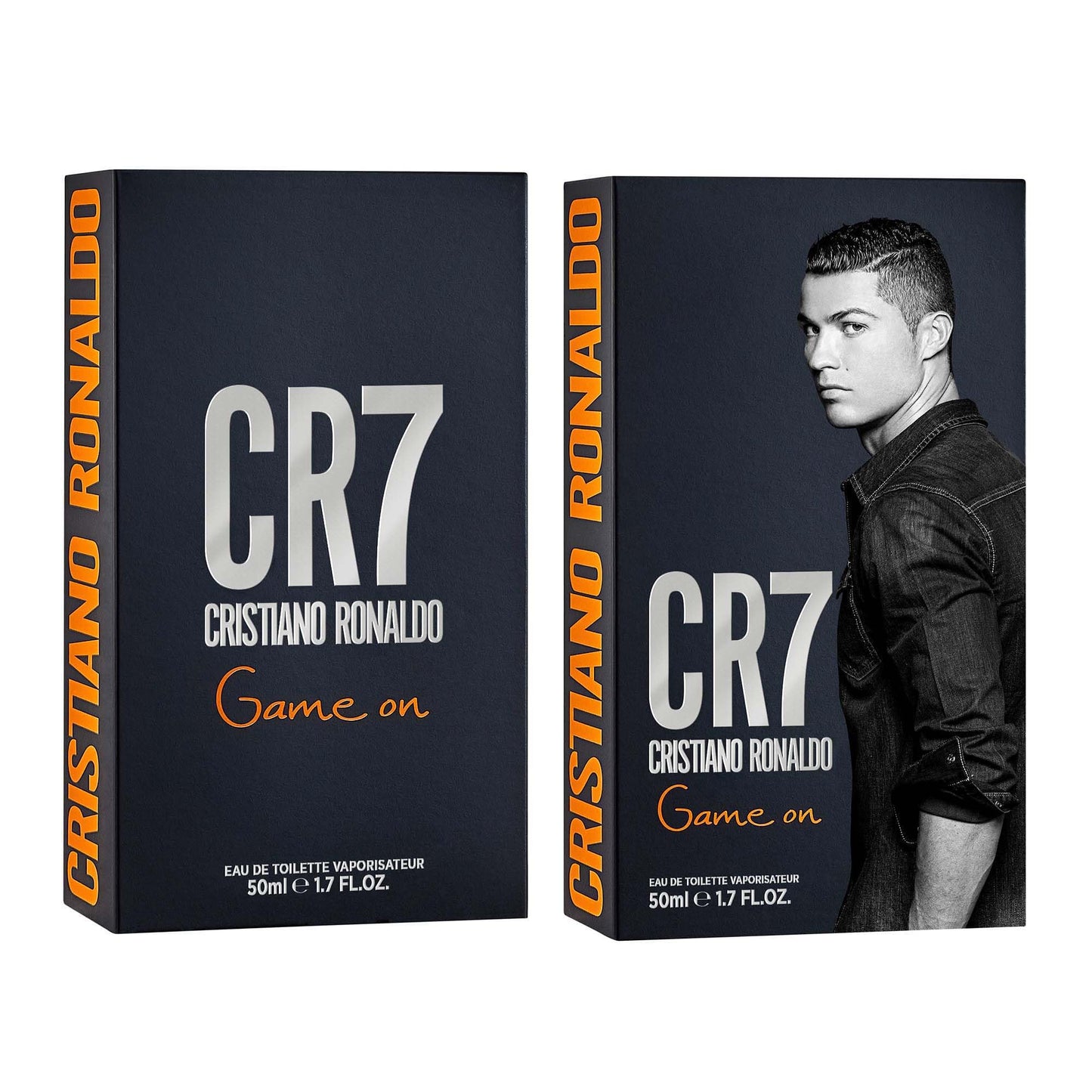 Cristiano Ronaldo CR7 Game On - Aromatic Fragrance For Men - Woody And Alluring Scent - Tropical And Dense Essence - A Dark And Sophisticated Aesthetic - Bold And Long Wearing - 1.7 Oz EDT Spray