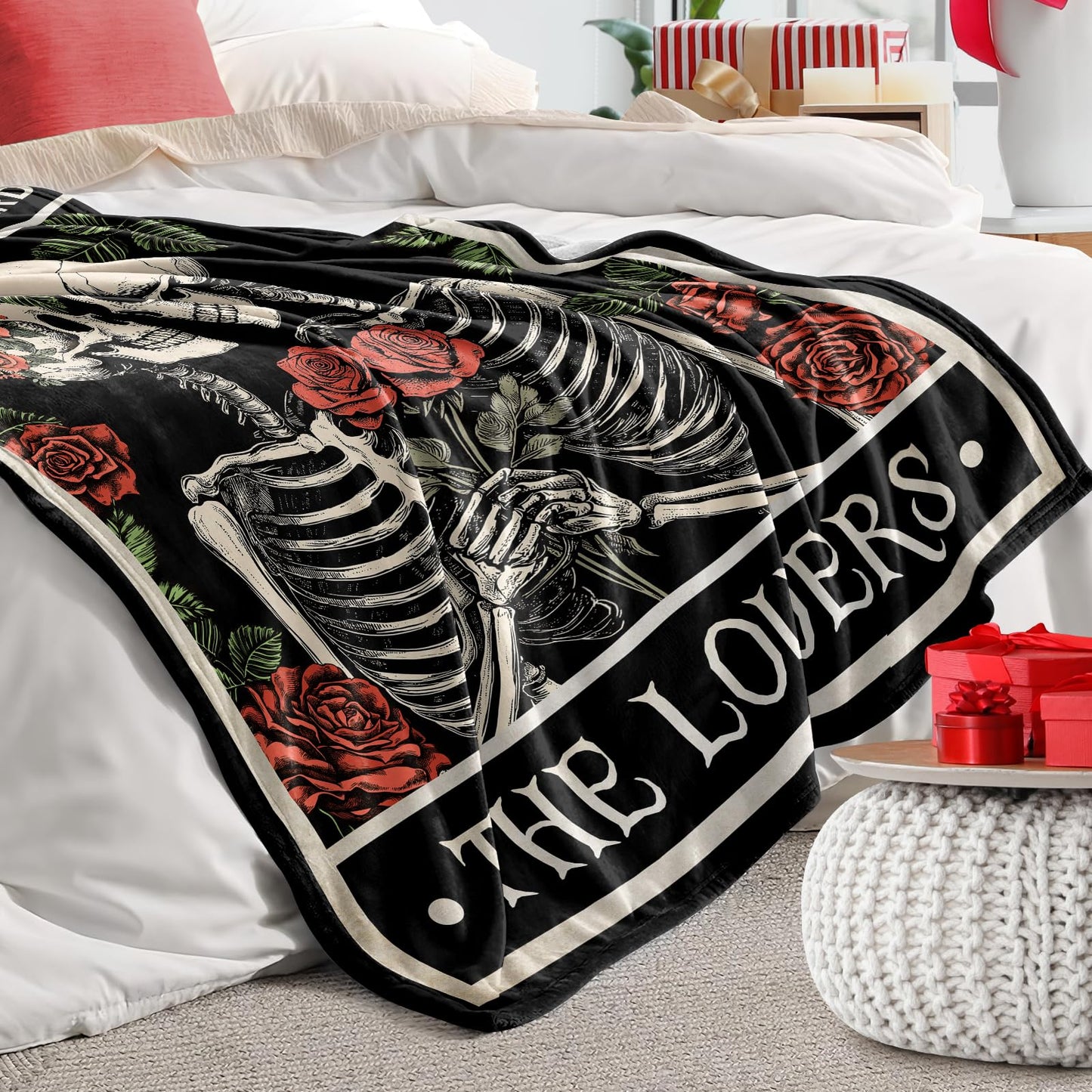 Gifts for Women Men, Anniversary Birthday Gifts for Her Him, I Love You Blanket 60x50in, Wedding Gifts for Couple Wife Husband, Best Christmas Valentines Mothers Day Presents for Girlfriend Boyfriend