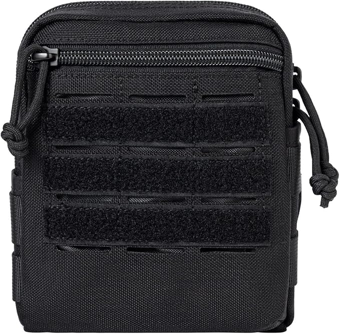 Dotacty Tactical Belt MOLLE Pouches w/Rotatable Clip Phone EDC Gear Utility Duty Pack Gadget Small Tool Wasit Carry Bag fo...