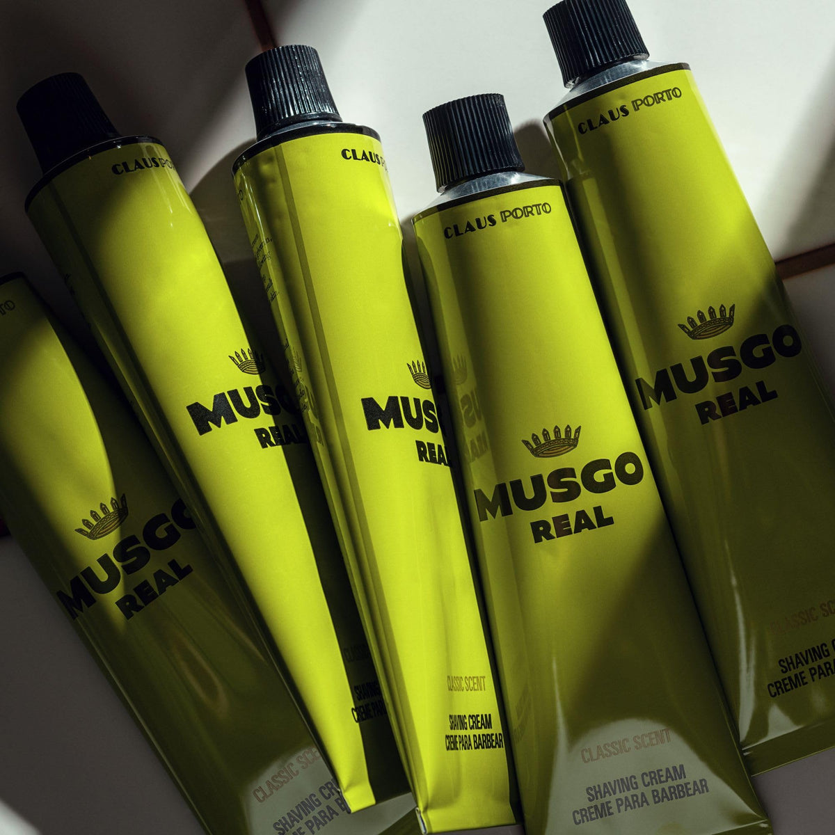 Claus Porto - Musgo Real Shaving Cream Classic Scent | Freshen, Soothe, Replenish Skin | Enriched With Lanolin, Coconut + Jojoba