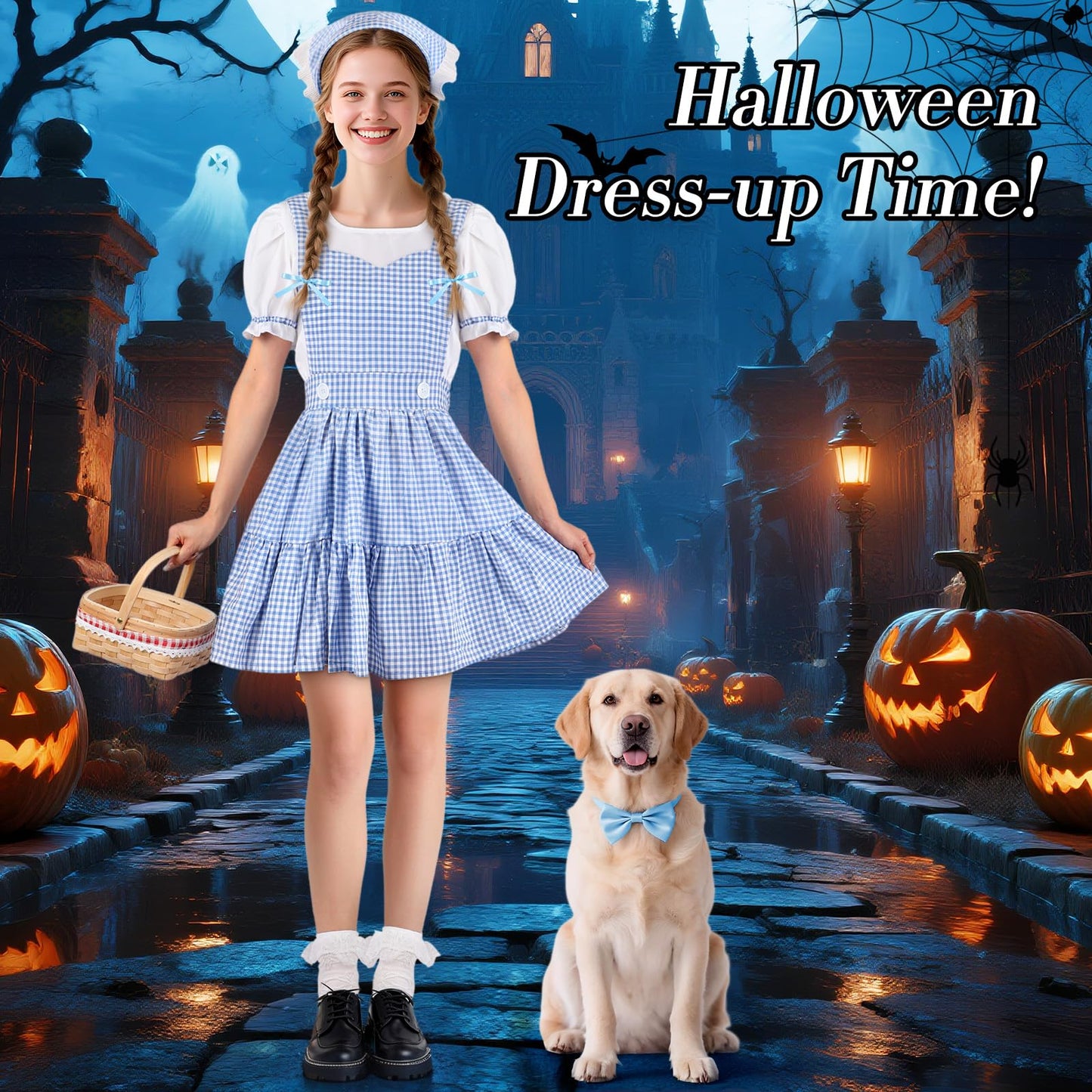 Loscola Halloween Costumes for Women, Book Storybook Character Costumes for Women, Girls Halloween Costume Adult Woman Outfit