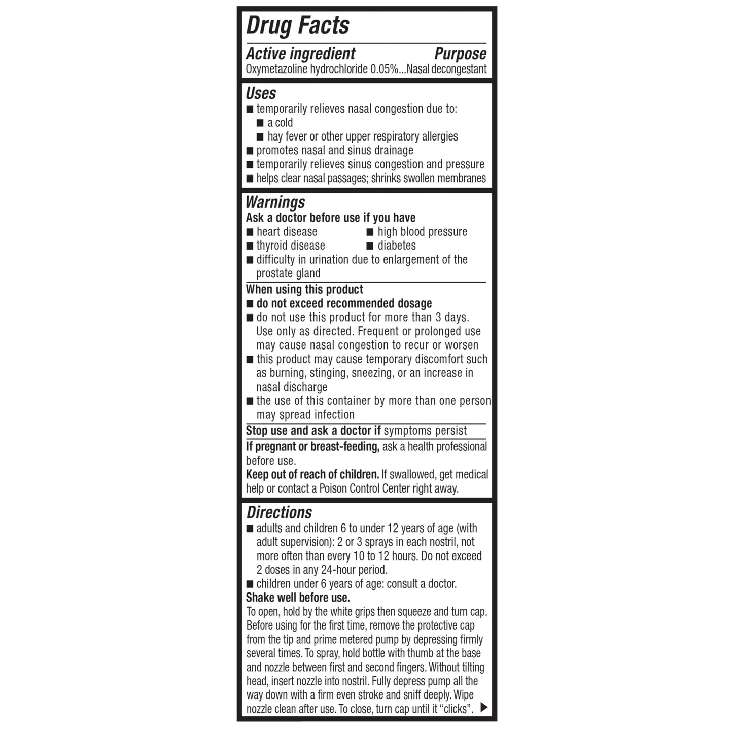 Mucinex Sinus-Max Nasal Spray Decongestant, 12 Hour Over-The-Counter Medication Nose Spray for Sinus Relief, Nasal Decongestants for Adults, Cooling Menthol, 0.75 Fl Oz (Pack of 3)