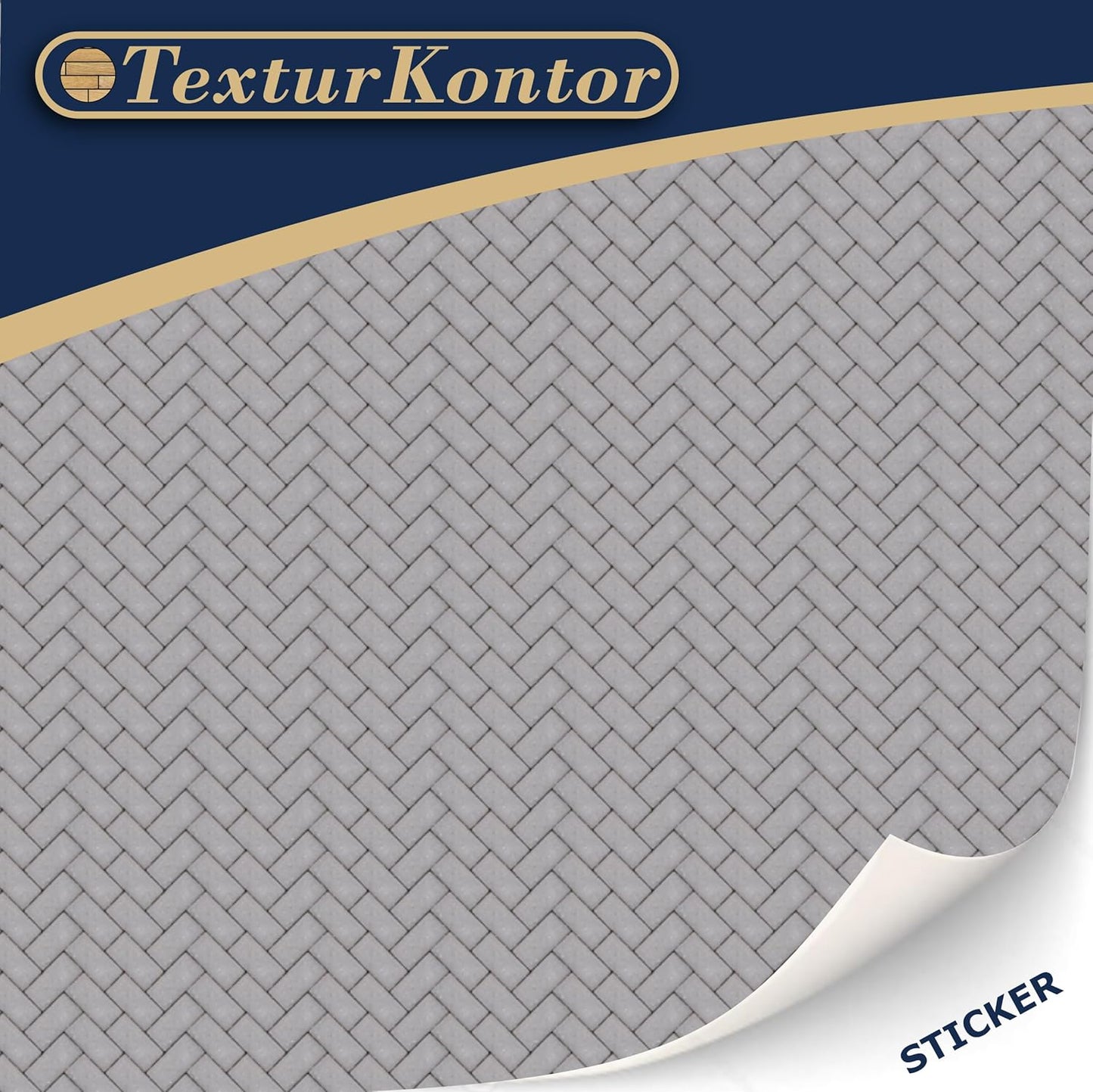 3 Sheets Self-Adhesive Decorative Film Paving Stones and Surfaces for Model Making in Scale 1:87 Scale H0 (UK: 3.5 mm Scale) (Concrete Paving Stones Herringbone)
