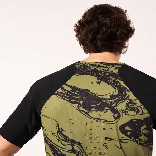 Oakley Seeker Airline Long Sleeve Jersey Tee Green