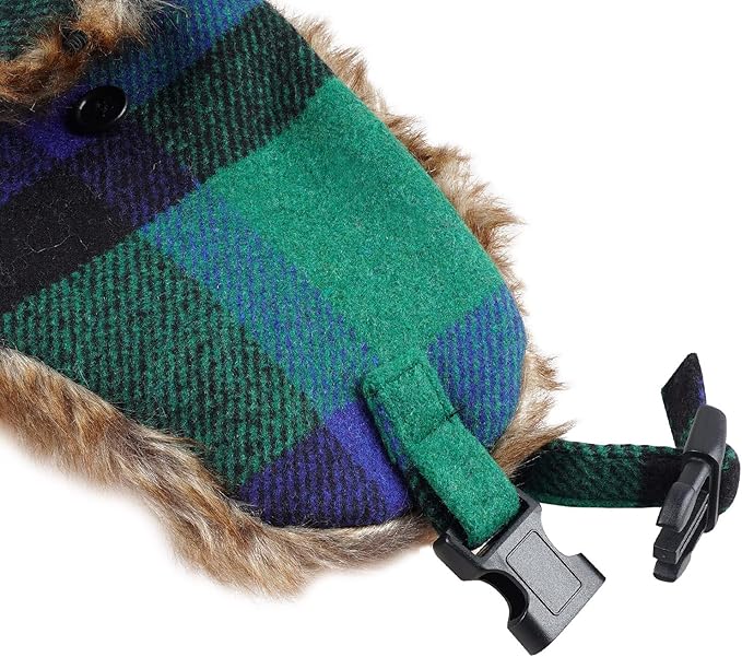 ONWAY Trapper Hat Winter Hats for Women Men with Faux Fur Ear Flaps