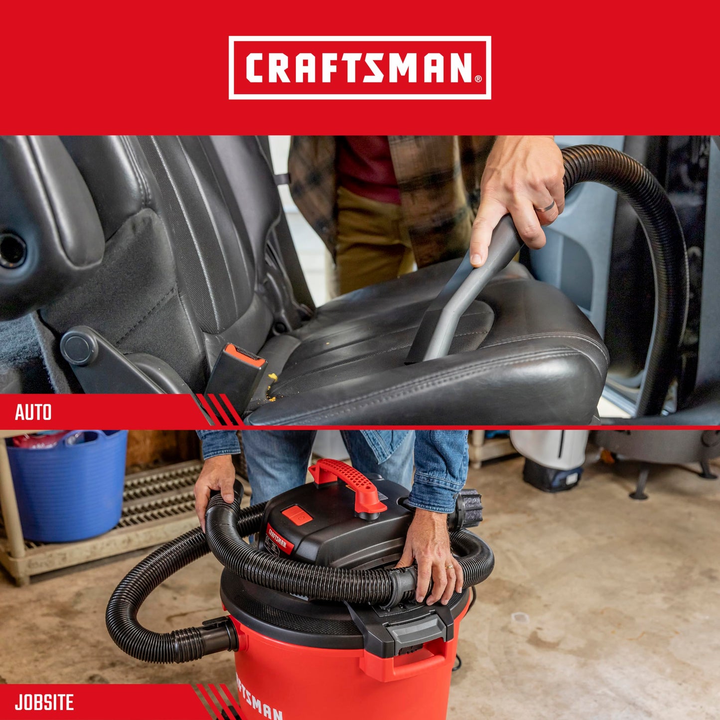 CRAFTSMAN CMXZVBE38660 2-1/2 in. Muffler Diffuser Wet Dry Vac Attachment, Industrial-Grade Shop Vacuum Accessory for Diffusing the Airstream While Cleaning, Fits 2-1/2 in. Hose Diameter