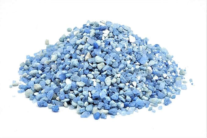 National Blue Ice Melt and Snow Salt 50lb Bucket - Fast Acting Ice Melter - Pet, Plant and Concrete Friendly, Environmentally Safe - Free of Magnesium Chloride - Melts to -15°F