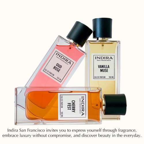 INDIRA Rose Lychee - Eau De Parfum - Floral - Women - 100 ML / 3.4 FL OZ - Spray