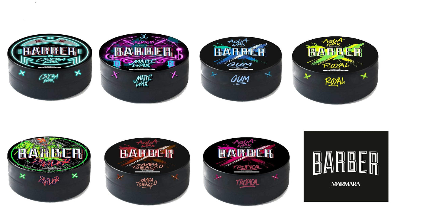 Marmara Barber Cologne - Best Choice of Modern Barbers and Traditional Shaving Fans Glass Bottle (500 ml, No4)
