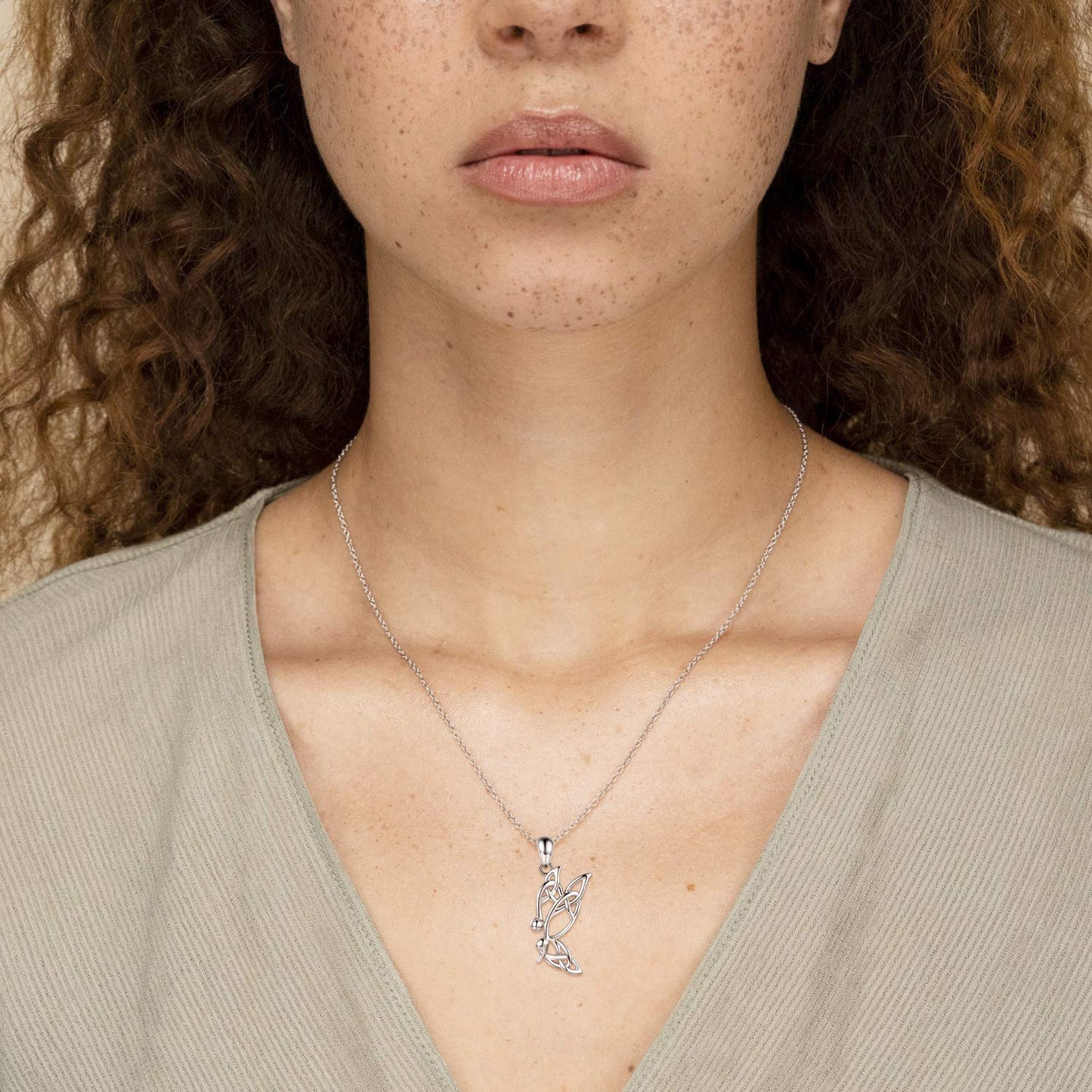 Semicolon Butterfly Necklace Survivor Encouragement Story Isnt Over Yet Struggle Depression Inspired Necklace 925 Silver Pendant Jewelry Gift for Women (Silver)