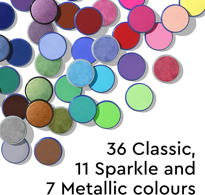 Snazaroo Classic Face and Body Paint, 18.8g (0.66-oz) Pot, Pale Yellow