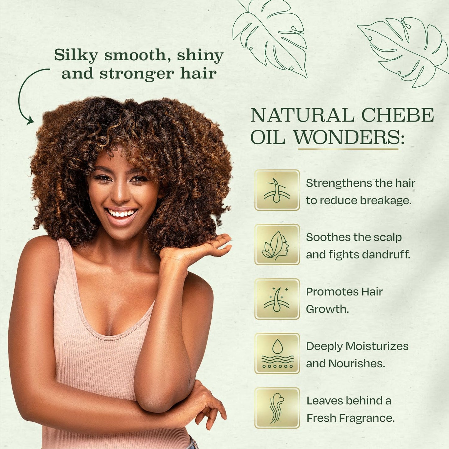 Roselle Naturals Chebe Oil for Hair Growth for Black Women, Chebe Oil Hair Growth Products Made in USA 4 Fl Oz - Chebe Powder Ch