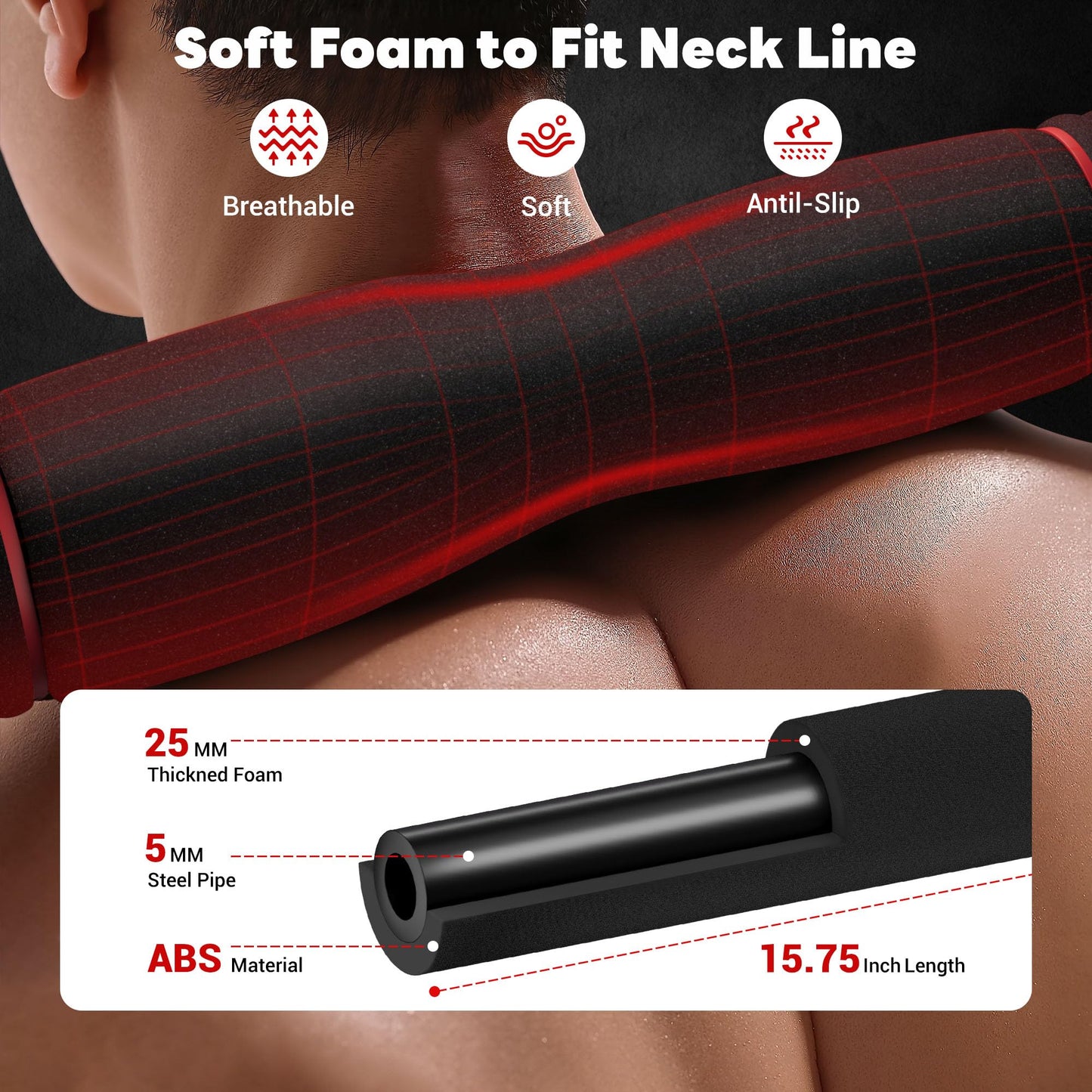 Adjustable Dumbbells, GOIMU 32/54/76/94LBS Free Weight Set, 4 in 1 Dumbbell Set Used as Barbell, Kettlebell, Push Up Stand, Fitness Exercise for Home Gym Suitable Men/Women(76LB)