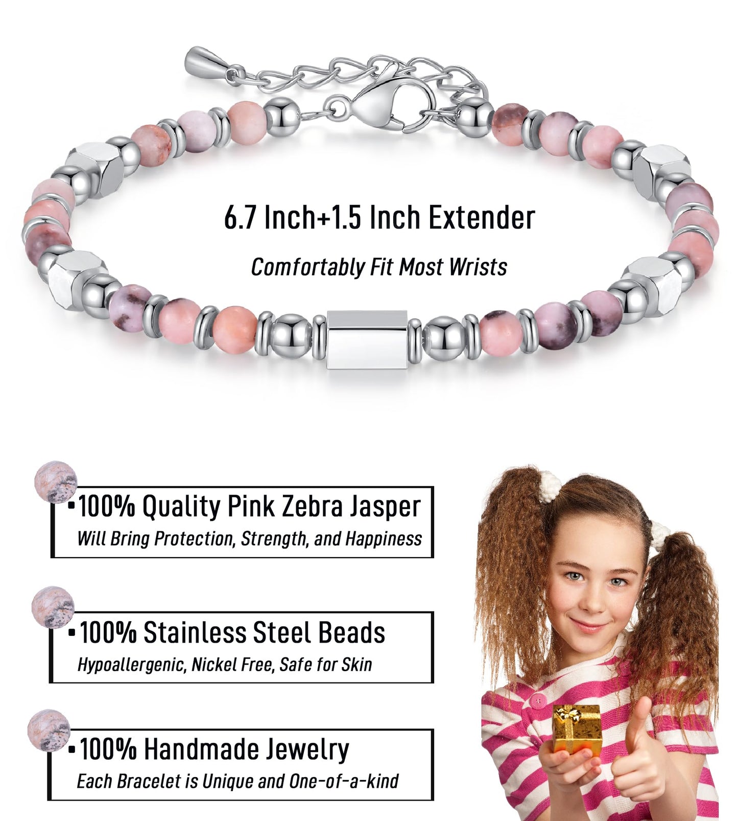 AryaHozel Bracelets for Teen Girls Jewelry 8 12 14 15 10 13 Year Old Girl Birthday Gifts Idea Stocking Stuffers Teens Teenager S