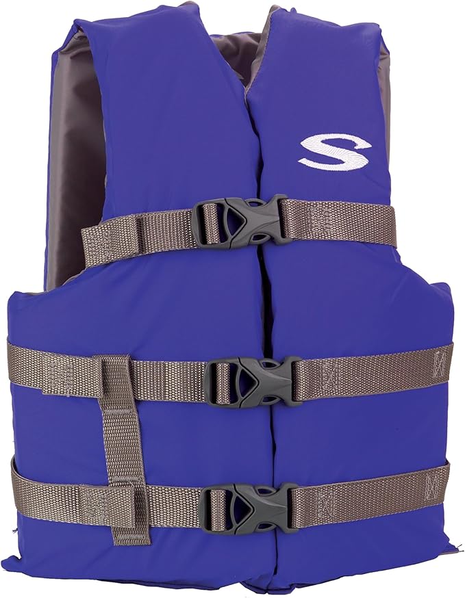 Stearns Kids Life Vest, USCG Approved Type III Life Jacket for Children Under 90lbs, Youth PFD for Boating, Swimming, Wate...